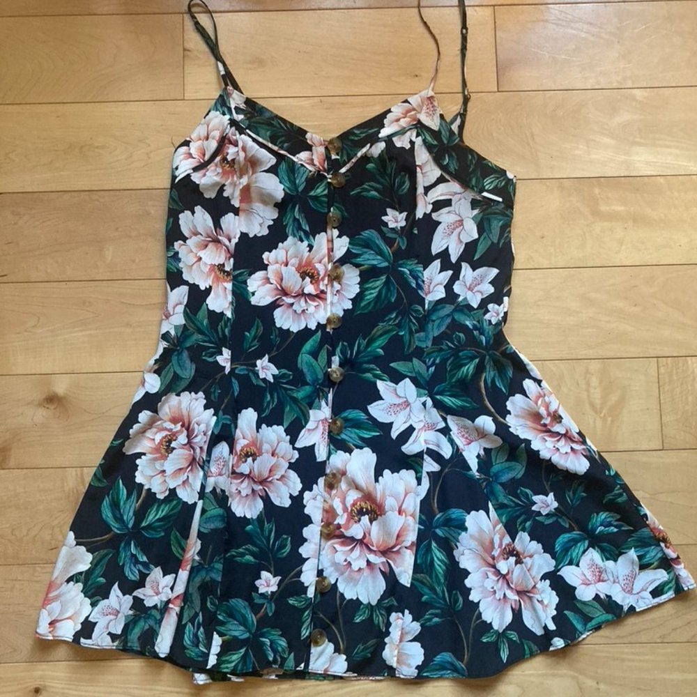 Farm Rio 100% Silk Dress Size s